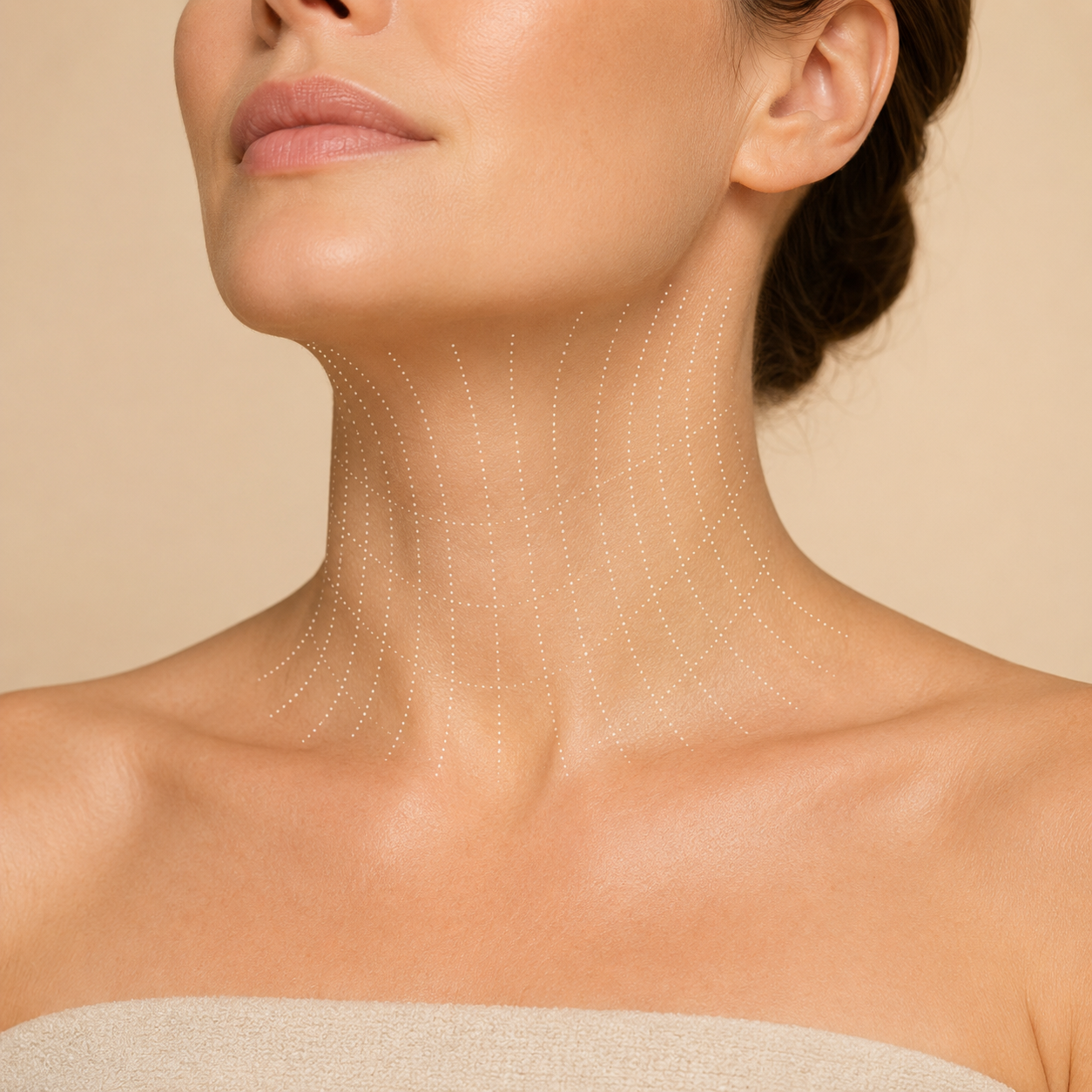 RF Microneedling — Neck